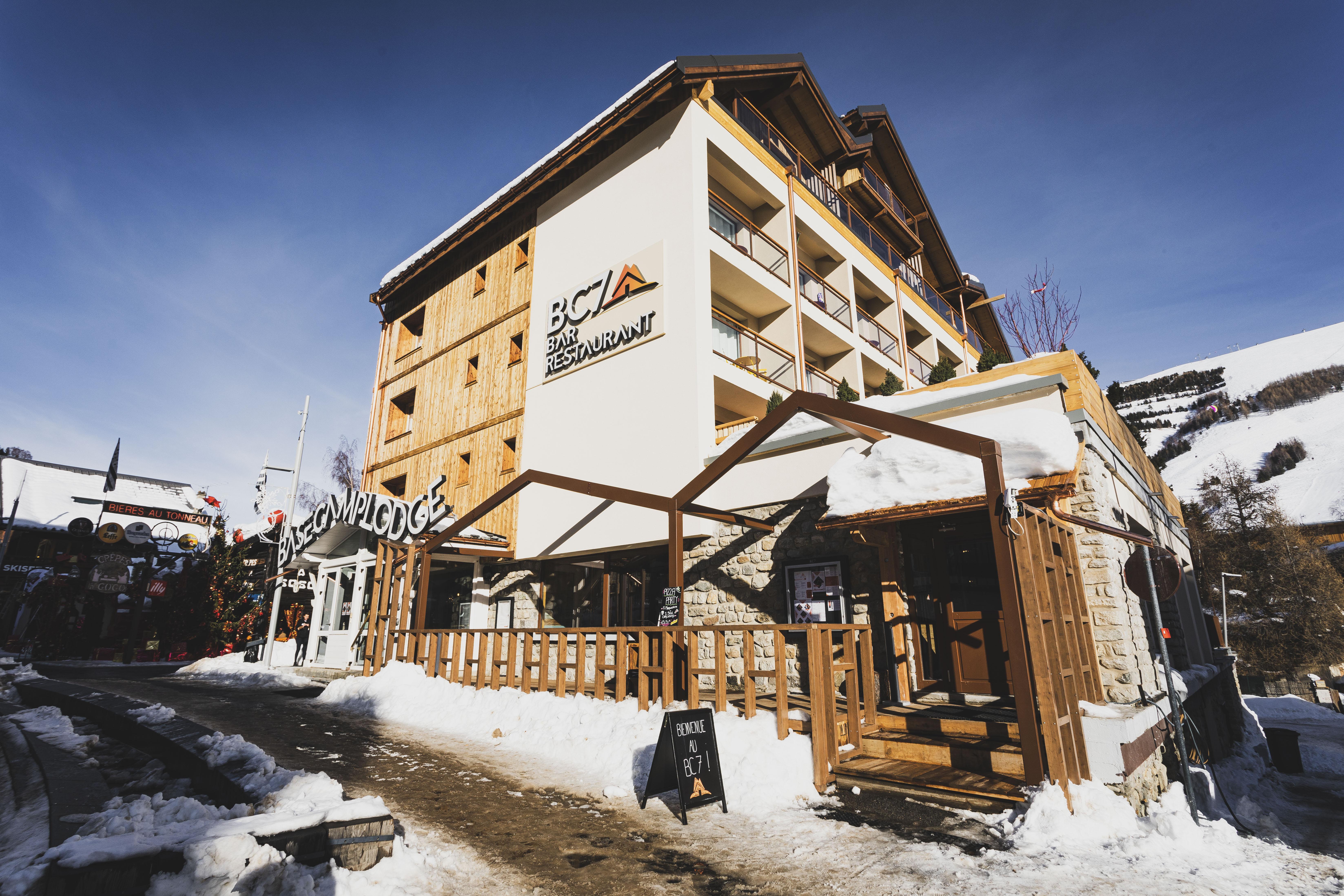 Hotel Base Camp Lodge - Les 2 Alpes Les Deux Alpes Exterior foto